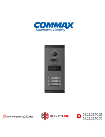 Platine de rue vidéophone COMMAX 6 postes DRC-6ML/RF1 Casablanca Maroc