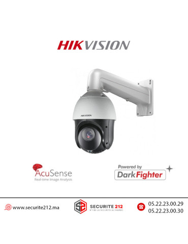 Caméra speed dôme HIKVISION IP PTZ 2MP zoom 25x DS-2DE4225IW-DE Casablanca Maroc