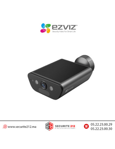 Caméra solaire extérieure Ezviz à batterie 4K/8MP EB5 Casablanca Maroc