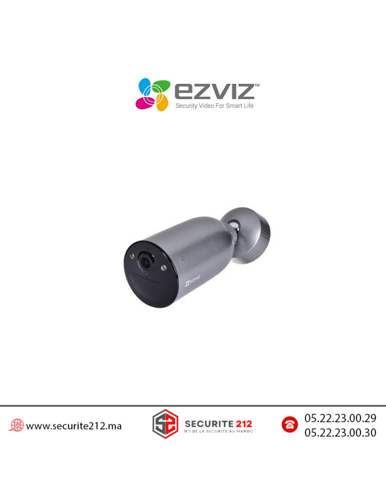 Caméra WI-FI EZVIZ avec batterie 3MP CS-EB3 Casablanca Maroc