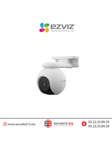 Caméra WI-FI EZVIZ motorisée 360° 3K/5MP CS-H8 Casablanca Maroc