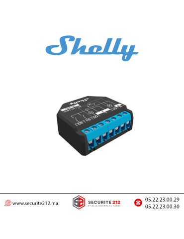 Relais domotique SHELLY Wi-Fi volet roulant SHELLY-2PM Gen3 Casablanca Maroc