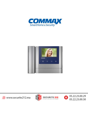 Moniteur vidéophone COMMAX écran LCD 4,3" CDV-43MHBL -Casablanca Maroc
