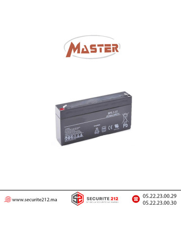 MASTER Batterie 12V 2,1AH étanche VRLA Casablanca Maroc
