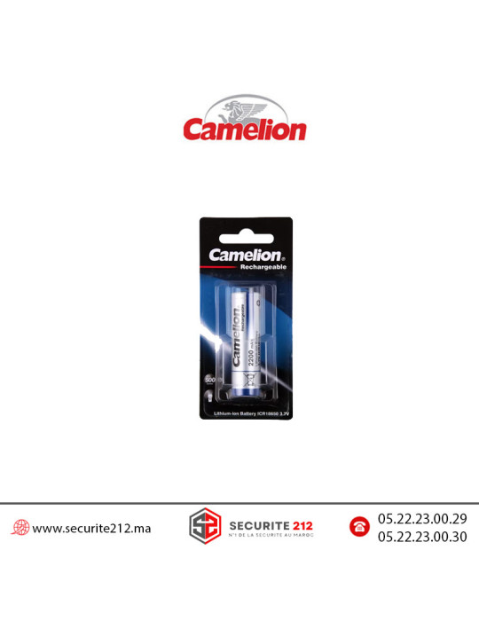 Pile Camelion 18650 2200mAh (ST) lithium Casablanca Maroc