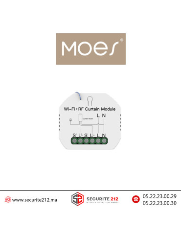 Switch Moes volet roulant WRM-108-MS Casablanca Maroc