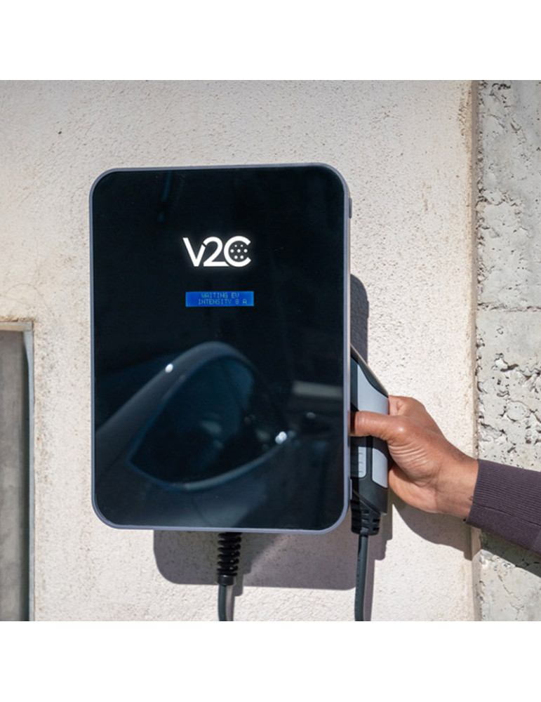 Borne de recharge V2C Trydan 7,4KW Wi-Fi & Bluetooth TRY32-1-L5 Casablanca Maroc