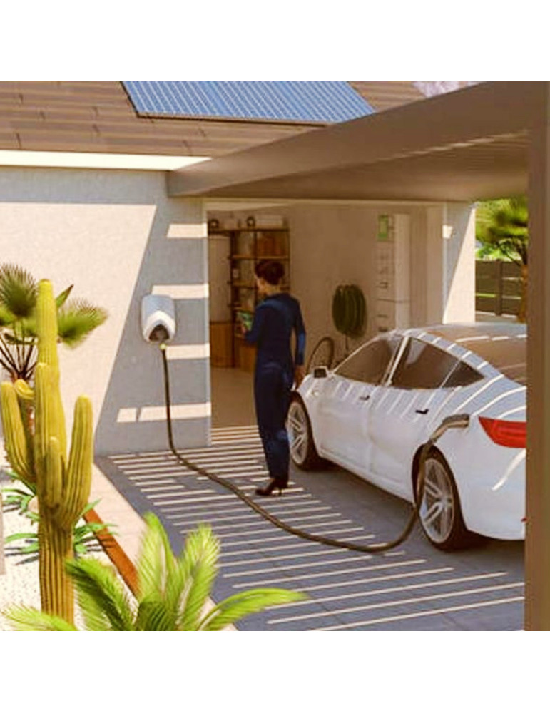 Borne de recharge Schneider EVlink Home Smart 11kW Câble 5m EVH4A11NC Casablanca Maroc