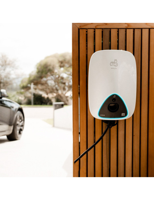 Borne de recharge Schneider EVlink Home Smart 11kW Câble 5m EVH4A11NC Casablanca Maroc