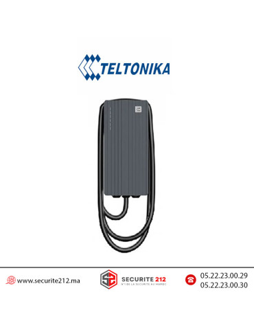 Borne de recharge Teltonika Teltocharge 22 kW avec câble 5m et modem 4G 32A EVC1211P1000 Casablanca Maroc