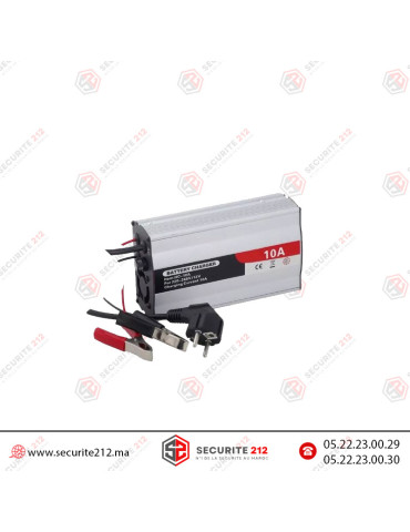 Chargeur de batterie 12V 10A 061-2010 Casablanca Maroc