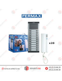 Kit interphone Fermax 20 postes FERMAX-6220 Casablanca Maroc