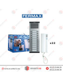 Kit interphone Fermax 22 postes FERMAX-6222 Casablanca Maroc