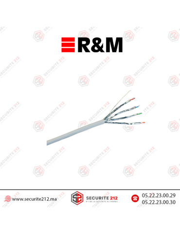 Câble informatique catégorie 6A R&M U/FTP (Bobine de 500ml) Casablanca Maroc