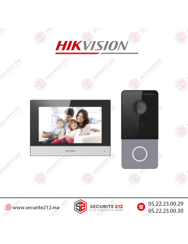 KIT vidéophone IP HIKVISION 2MP DS-KIS603-P