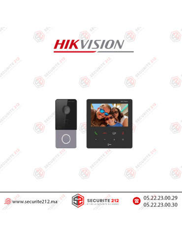 KIT vidéophone IP HIKVISION DS-KIS606-P-Maroc