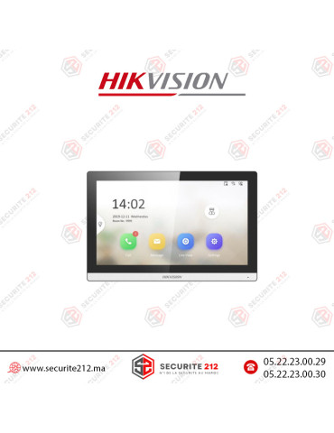 Moniteur vidéophone HIKVISION écran TFT 7" DS-KH6350-WTE1 Casablanca Maroc