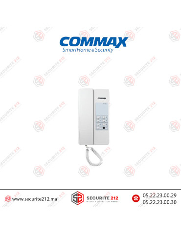 Intercom Commax 6 postes TP-6RC Casablanca Maroc