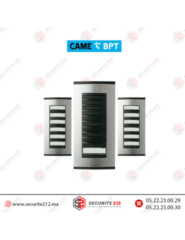Platine de rue BPT 8 boutons BPT-EXT-8B Casablanca Maroc