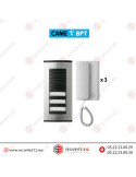 Kit interphone BPT 3 postes Agata audio Casablanca Maroc