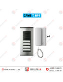 Kit interphone BPT 4 postes Agata audio BPT-INT-4P Casablanca Maroc