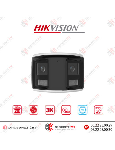 Caméra HIKVISION Bullet 3K IP67 Panoramic Smart Hybrid Light ColorVu audio micro DS-2CE12KF3TP-DLS Casablanca Maroc
