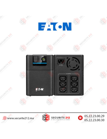 Onduleur Eaton 5E GEN2 1600VA IEC 5E1600UI | Sécurité212 Maroc