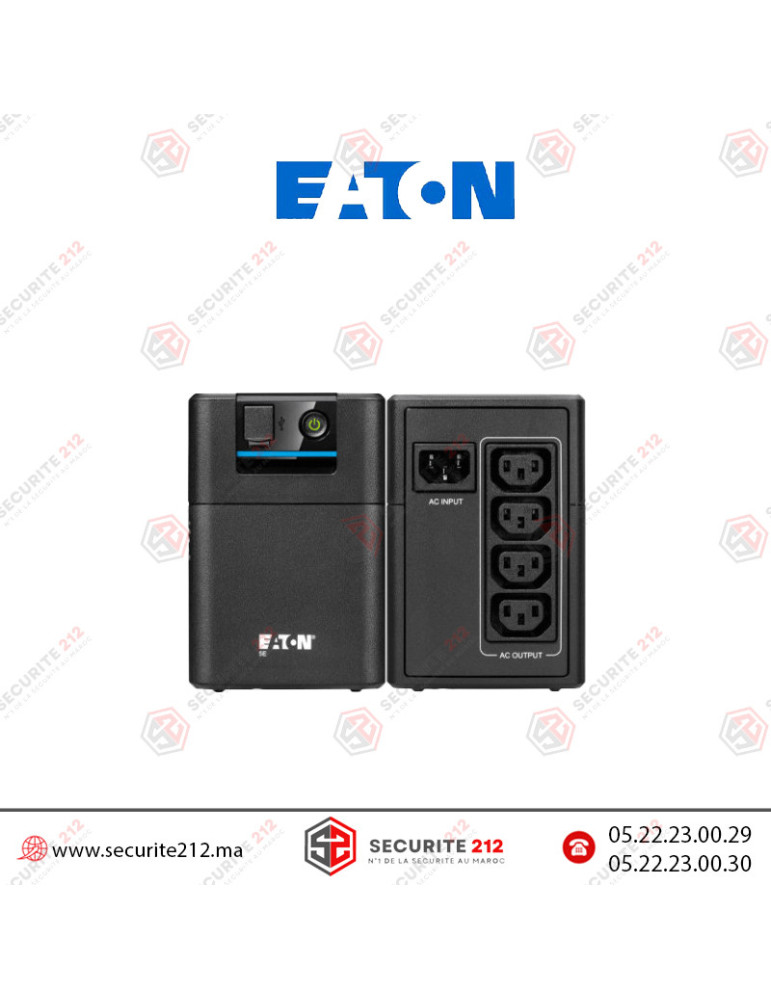 Onduleur Eaton 5E GEN2 900VA 5E900UI | Eaton Maroc