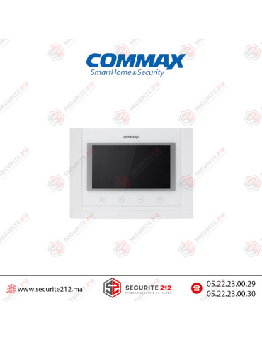 Moniteur vidéophone COMMAX Ecran TFT LCD 7" CAV-70MG2BL Casablanca Maroc
