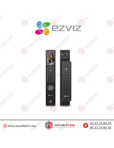 Serrure connectée Wi-Fi Ezviz avec caméra CS-DL50FVS Casablanca Maroc