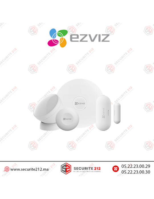 Kit alarme EZVIZ sans fil Wi-Fi CS-B1-A0 Casablanca Maroc