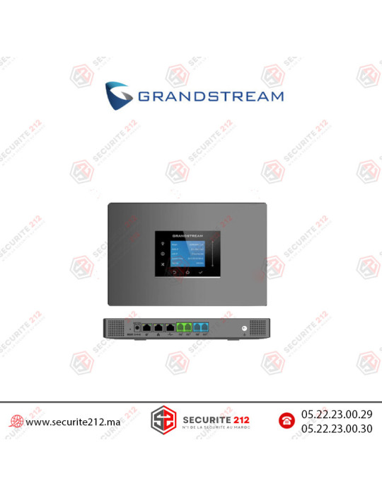 Grandstream PBX IP 2 Lignes 500 Utilisateurs / 75 Appels Simultans GS-UCM6302A Casablanca Maroc