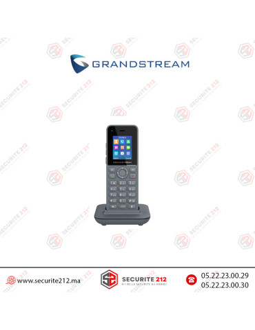 Combiné téléphonique sans fil Grandstream haute définition DECT pour faciliter la mobilité DP725 Casablanca Maroc