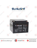 Batterie SUNLIGHT 12V 28AH SPA étanche VRLA AGM Casablanca Maroc