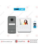 Kit vidéophone BPT LHS + 1 moniteur PLX Wi-Fi blanc Casablanca Maroc