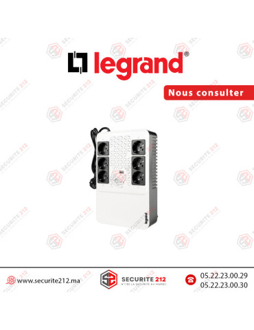 Onduleur Legrand KEOR MULTIPLUG 600VA 360W 310083 Casablanca Maroc