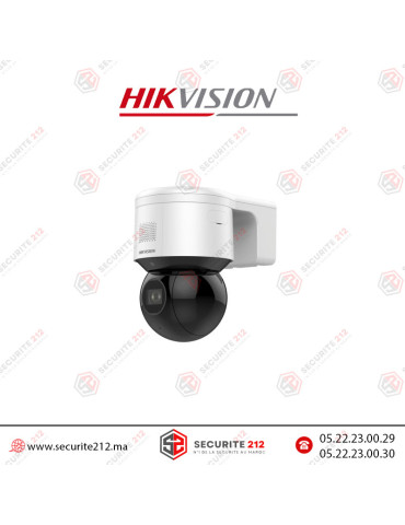 Caméra HIKVISION IP mini-dôme PT IR 4 MP avec zoom 4x DS-2DE3A404IWG-E Casablanca Maroc