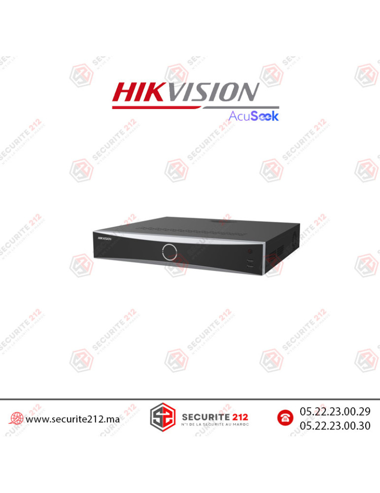 NVR Hikvision IP 4K 32CH 4HDD AcuSeek K VPro 1.5U DS-7732NXI-K4/VPRO casablanca Maroc