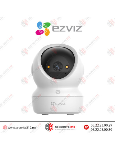 Caméra intérieure Wi-Fi EZVIZ H6C G1 2K/3MP Type C 360° CS-H6c-R200-1L3WFL Casablanca Maroc