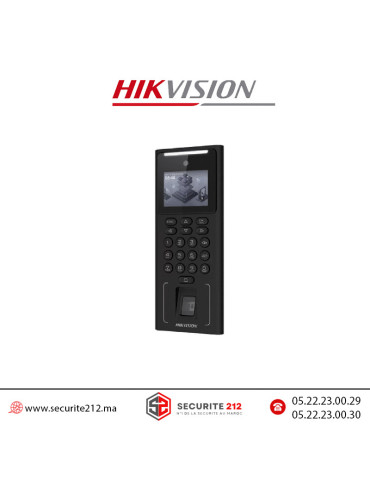 Pointeuse contrôle d'accès HIKVISION DS-K1T321MFWX Casablanca Maroc