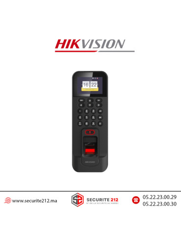 Pointeuse contrôle d'accès HIKVISION DS-K1T804AMF Casablanca Maroc