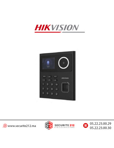 Pointeuse contrôle d'accès HIKVISION DS-K1T320MFWX Casablanca Maroc