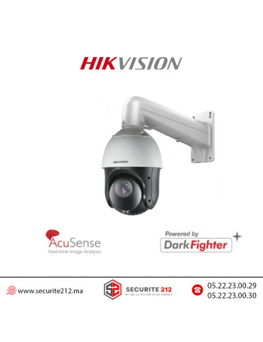 Caméra speed dôme HIKVISION IP PTZ 4MP zoom 15x DS-2DE4415IW-DE Casablanca Maroc