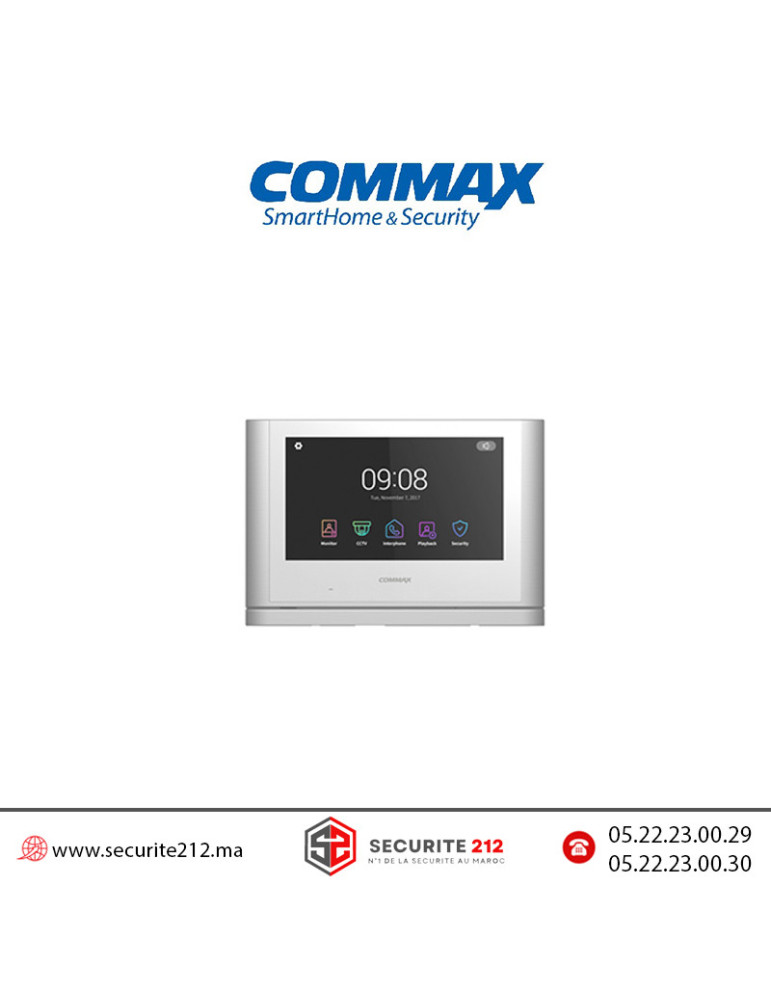 Moniteur vidéophone COMMAX CDV-70MF Casablanca Maroc