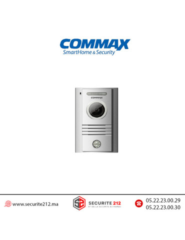 Platine de rue vidéophone COMMAX 1 poste DRC-40K Maroc