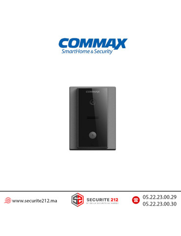 Platine de rue vidéophone COMMAX 1 poste DRC-4LN Maroc