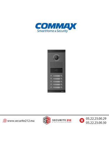 Platine de rue vidéophone COMMAX DRC-10ML/RF1 Maroc