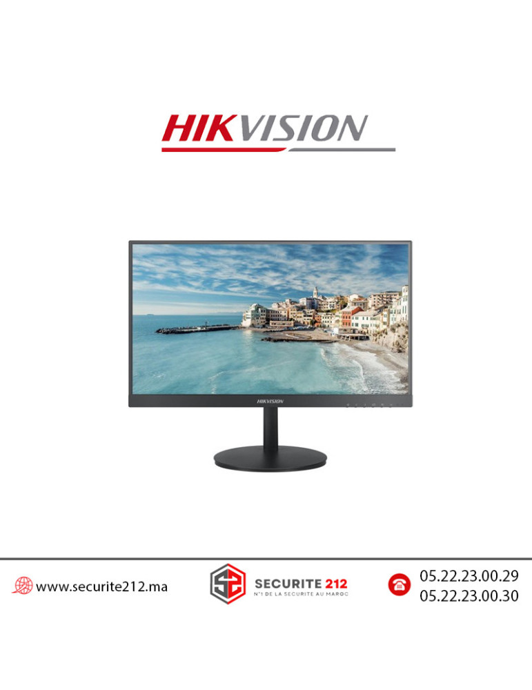 Prix moniteur Hikvision 22" LED Full HD DS-D5022FN10 - Hikvision Maroc