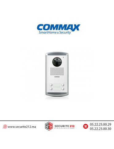 Platine de rue vidéophone COMMAX 4 postes DRC-4AC2 Maroc